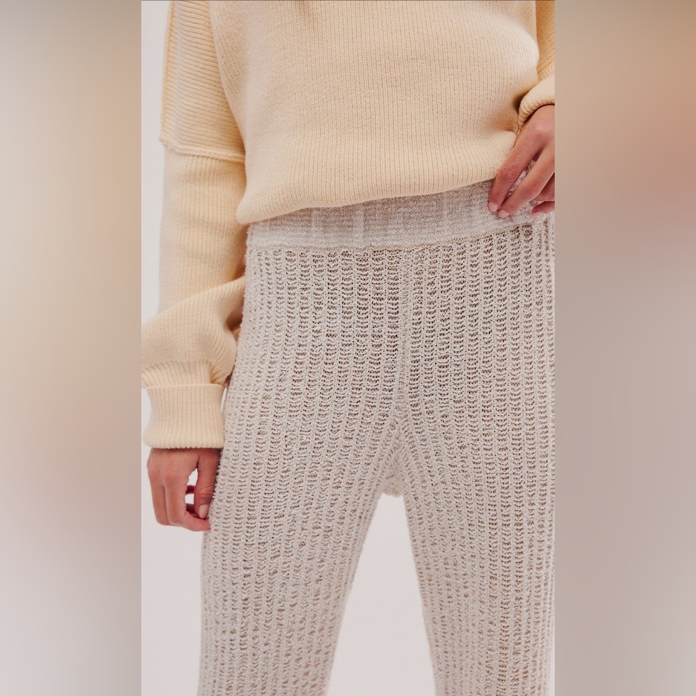 FREE PEOPLE Veronica Sweater Pants - Picture 3 of 6